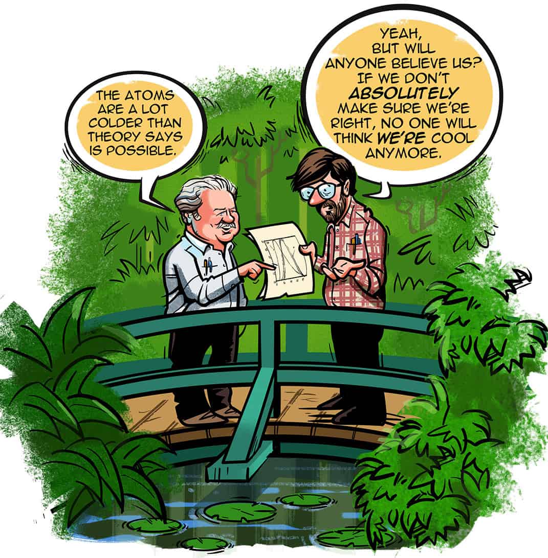 Hal Metcalf and Bill Phillips cartoon