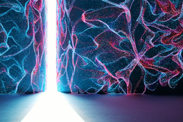 Technology space door