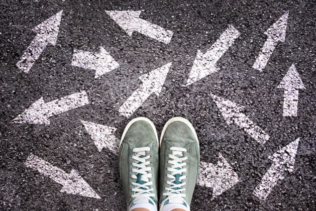 Arrows on the floor