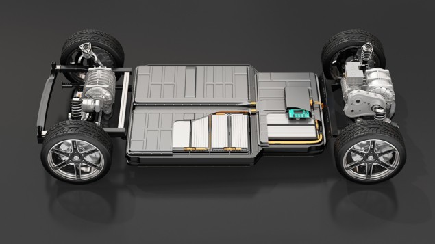 Electric car chassis Electric car chassis