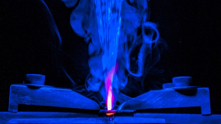 laser welding of copper