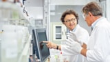 White men in a lab