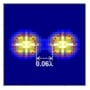 Sub-wavelength imaging by a photonic nanojet